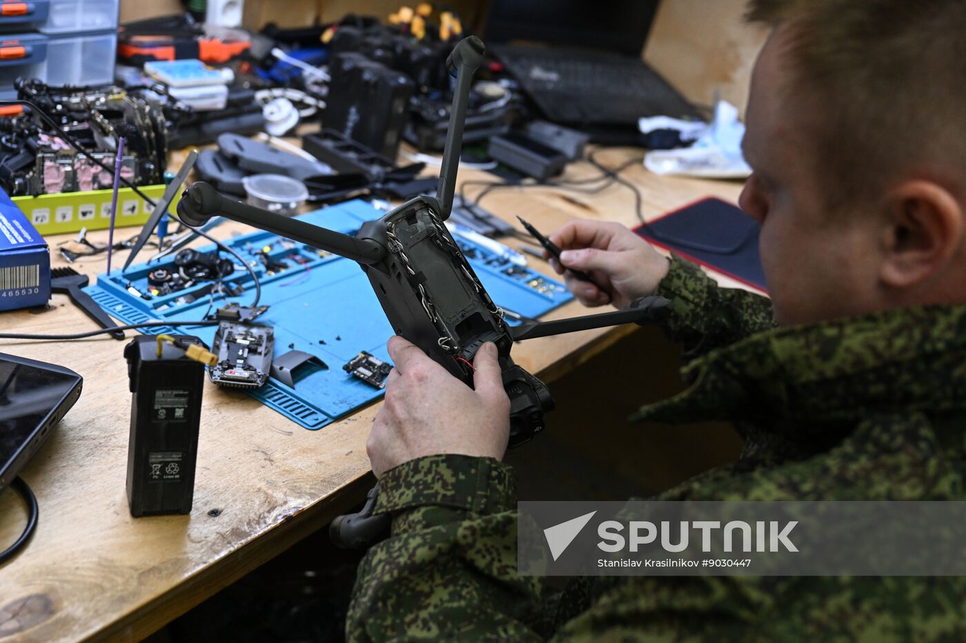 Russia Ukraine Military Operation UAVs