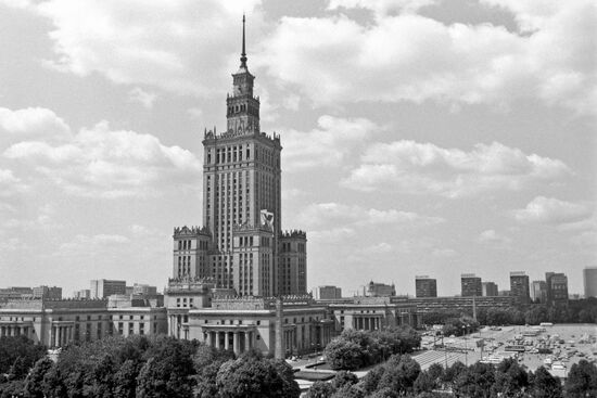 Palace of Culture and Science in Poland