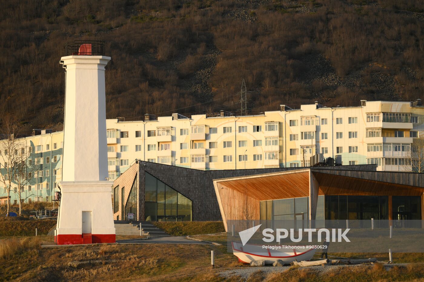 Russia Magadan Cityscapes