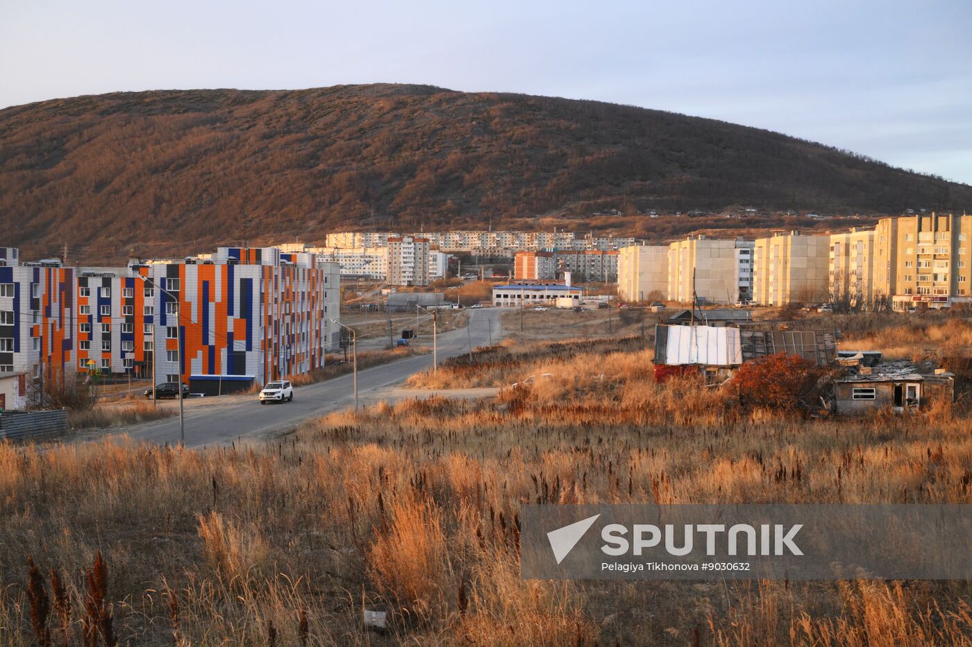 Russia Magadan Cityscapes