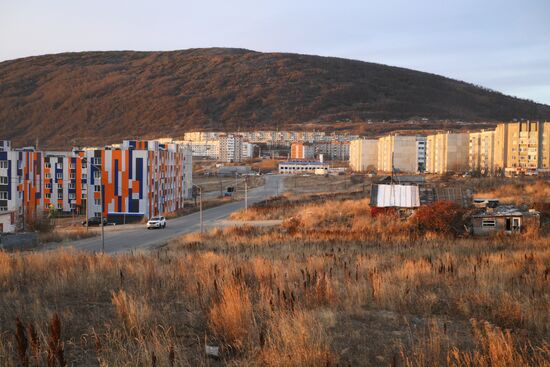 Russia Magadan Cityscapes