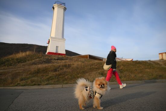 Russia Magadan Cityscapes