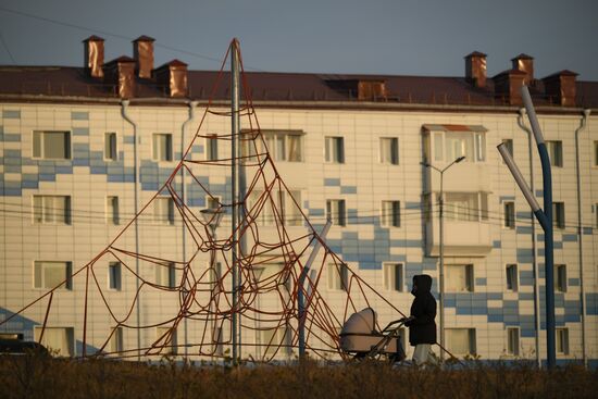 Russia Magadan Cityscapes
