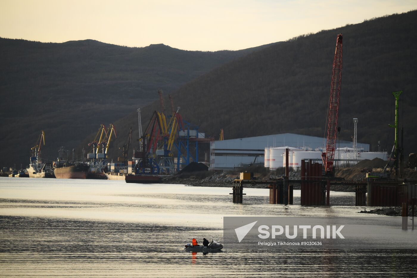 Russia Magadan Cityscapes