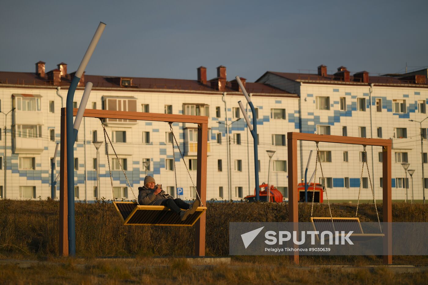 Russia Magadan Cityscapes