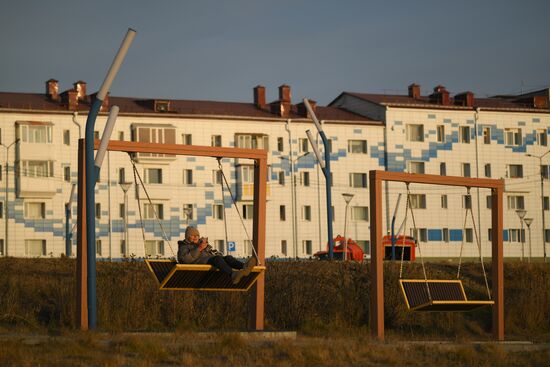 Russia Magadan Cityscapes