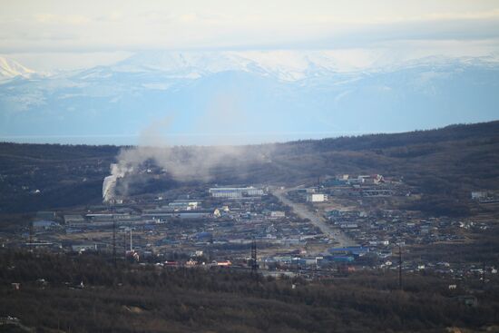 Russia Magadan Cityscapes