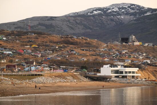 Russia Magadan Cityscapes