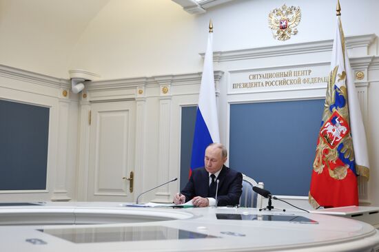 Russia Putin Nuclear Forces Drills