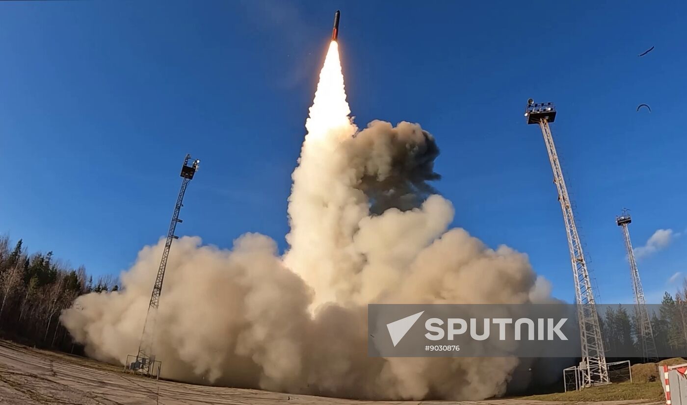 Russia Putin Nuclear Forces Drills