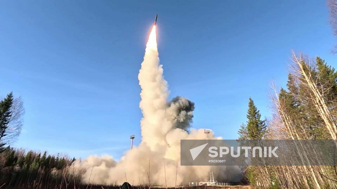 Russia Putin Nuclear Forces Drills