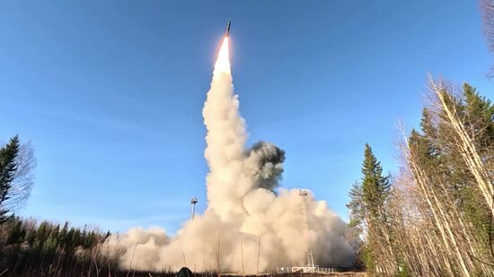 Russia Putin Nuclear Forces Drills