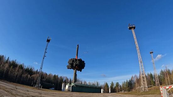 Russia Putin Nuclear Forces Drills