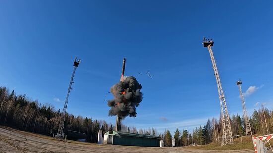 Russia Putin Nuclear Forces Drills