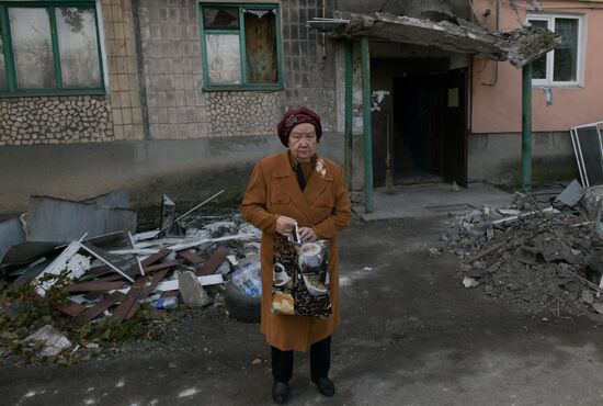 Russia Ukraine Military Operation Shelling