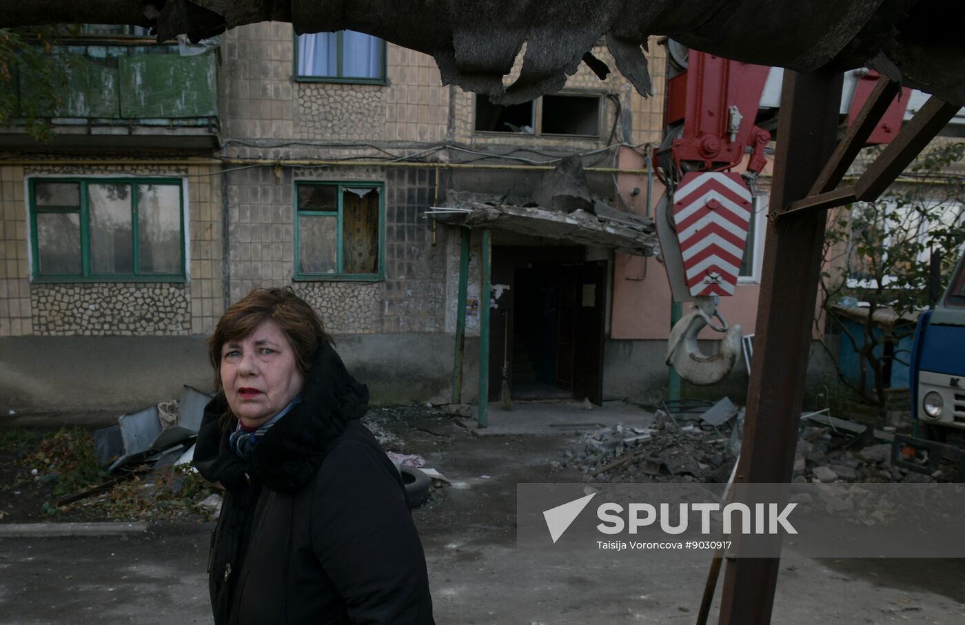 Russia Ukraine Military Operation Shelling