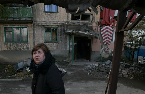 Russia Ukraine Military Operation Shelling