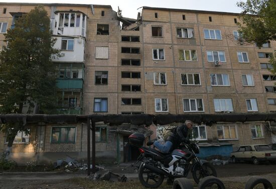 Russia Ukraine Military Operation Shelling