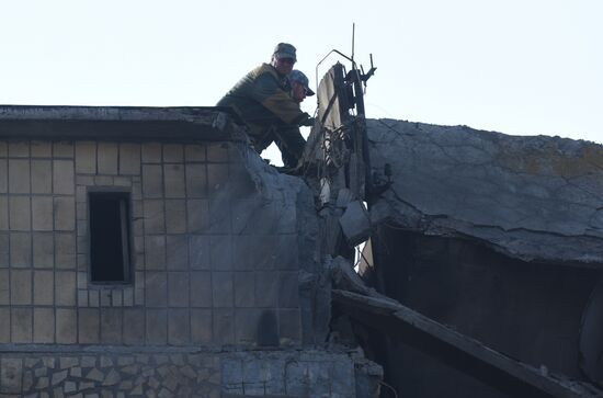 Russia Ukraine Military Operation Shelling