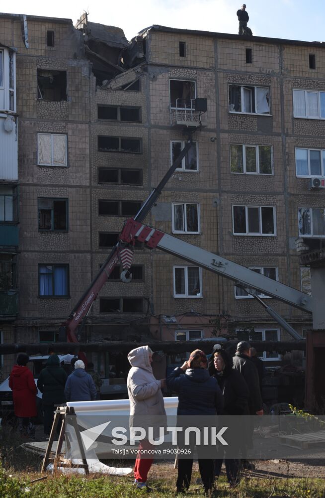 Russia Ukraine Military Operation Shelling