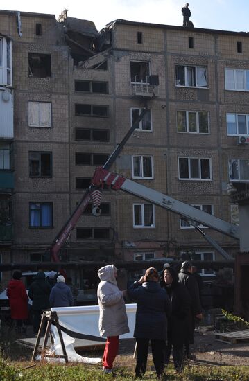 Russia Ukraine Military Operation Shelling
