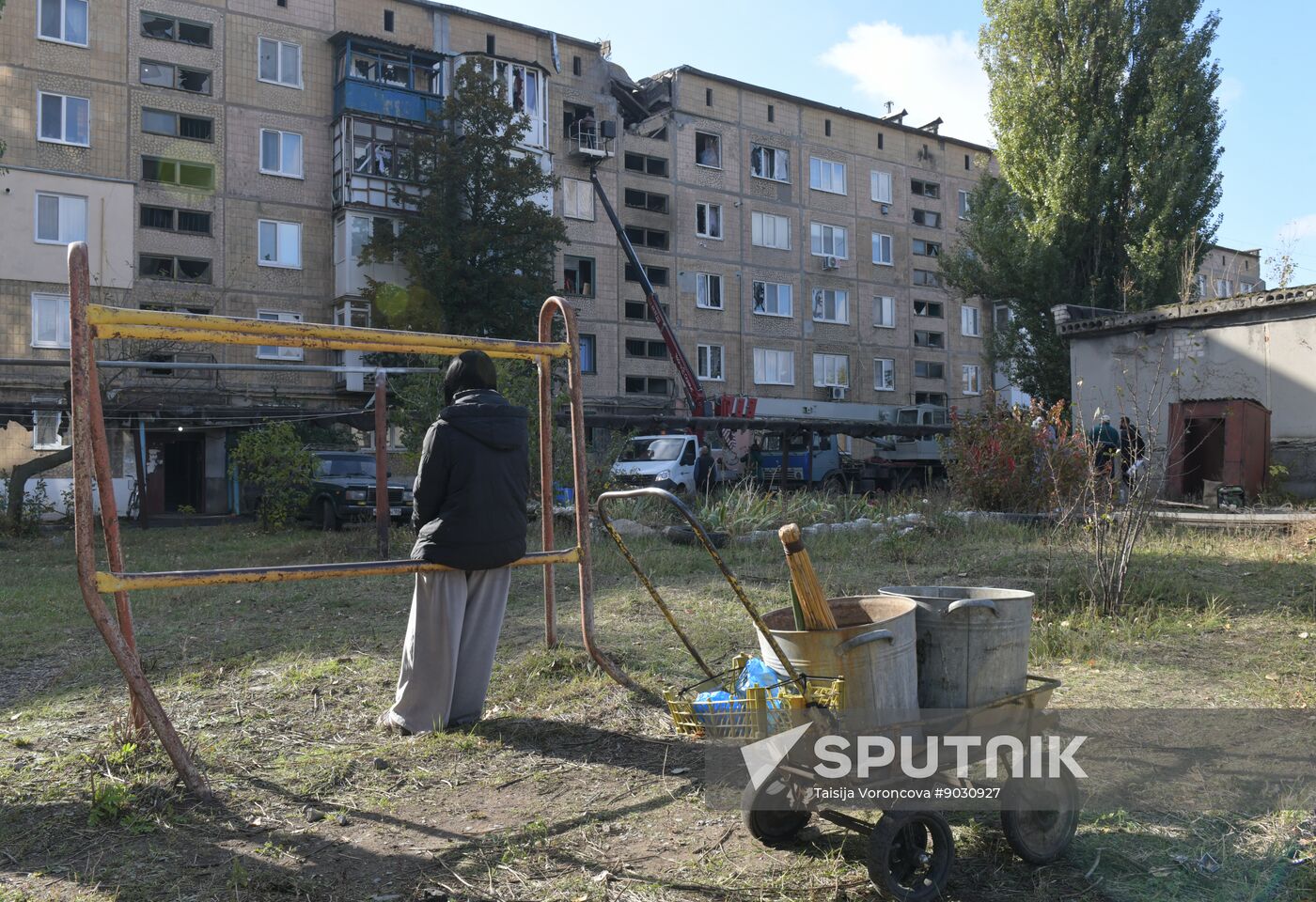 Russia Ukraine Military Operation Shelling