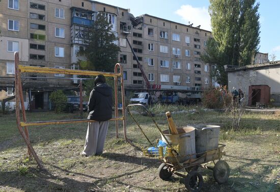 Russia Ukraine Military Operation Shelling