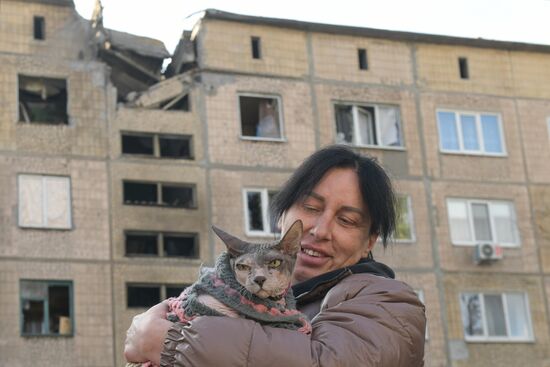 Russia Ukraine Military Operation Shelling