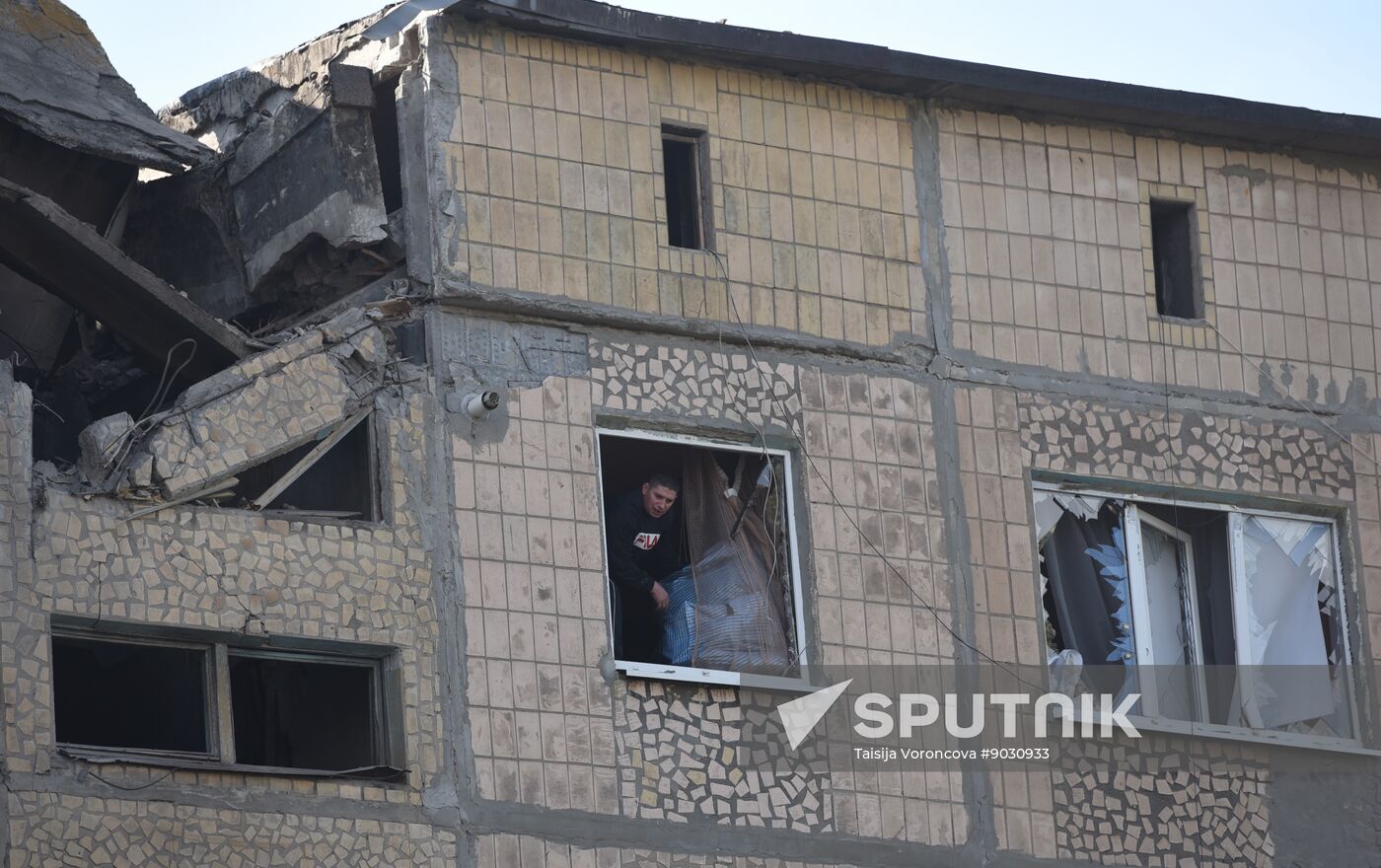 Russia Ukraine Military Operation Shelling