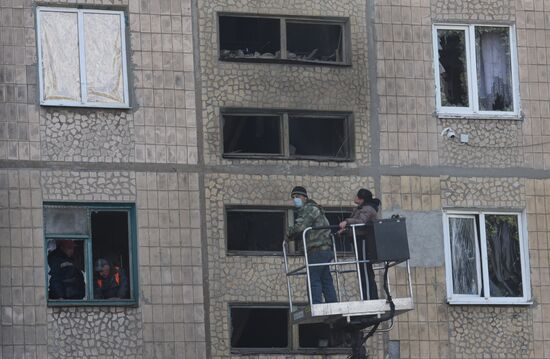Russia Ukraine Military Operation Shelling