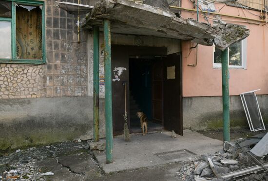 Russia Ukraine Military Operation Shelling