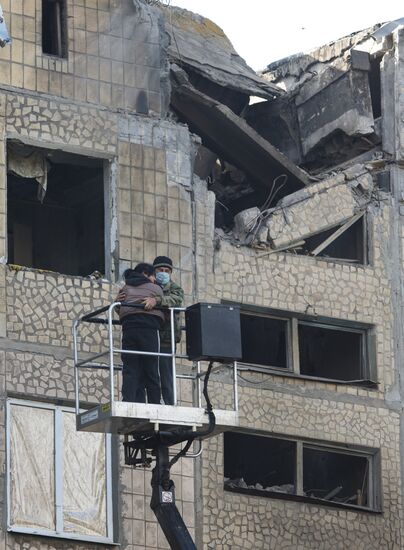 Russia Ukraine Military Operation Shelling