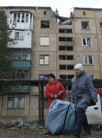 Russia Ukraine Military Operation Shelling