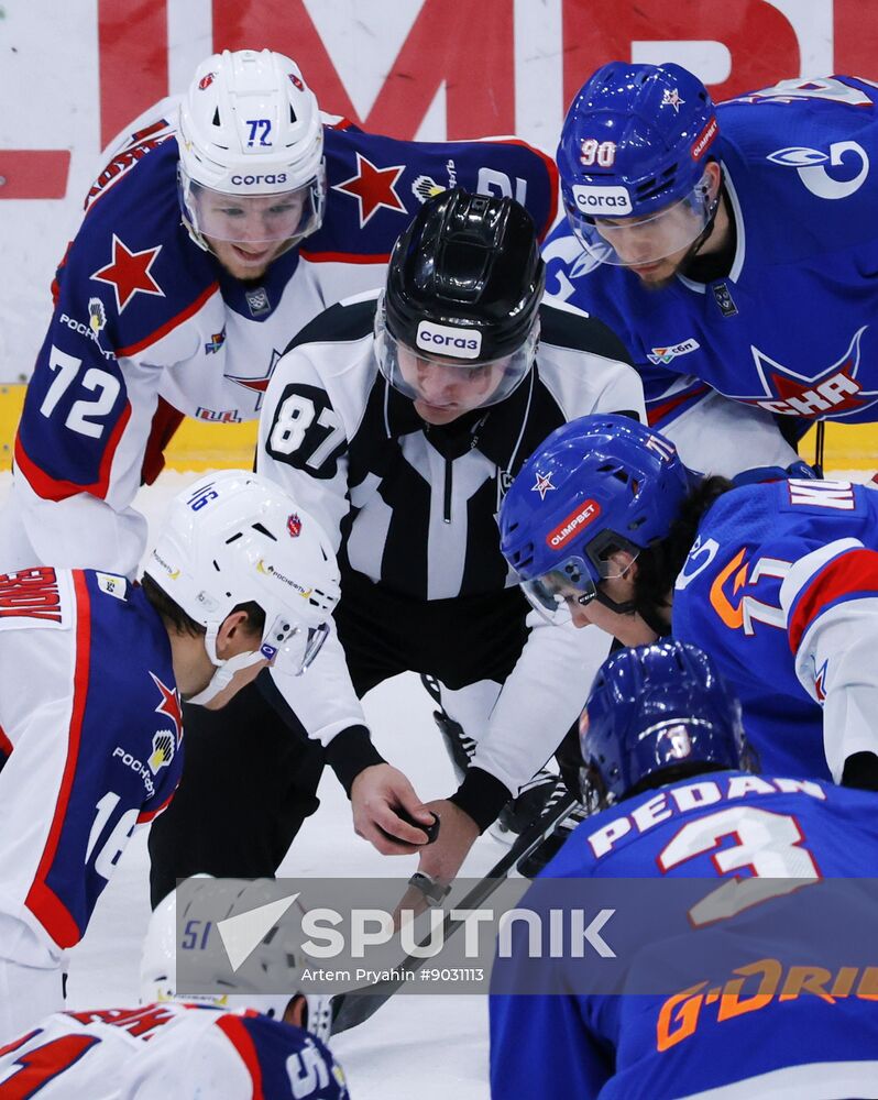 Russia Ice Hockey Kontinental League SKA - CSKA