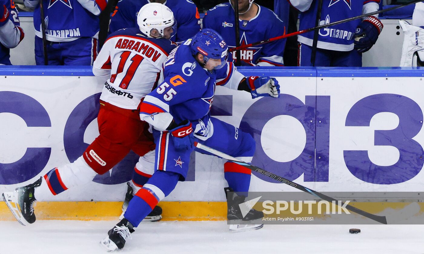 Russia Ice Hockey Kontinental League SKA - CSKA