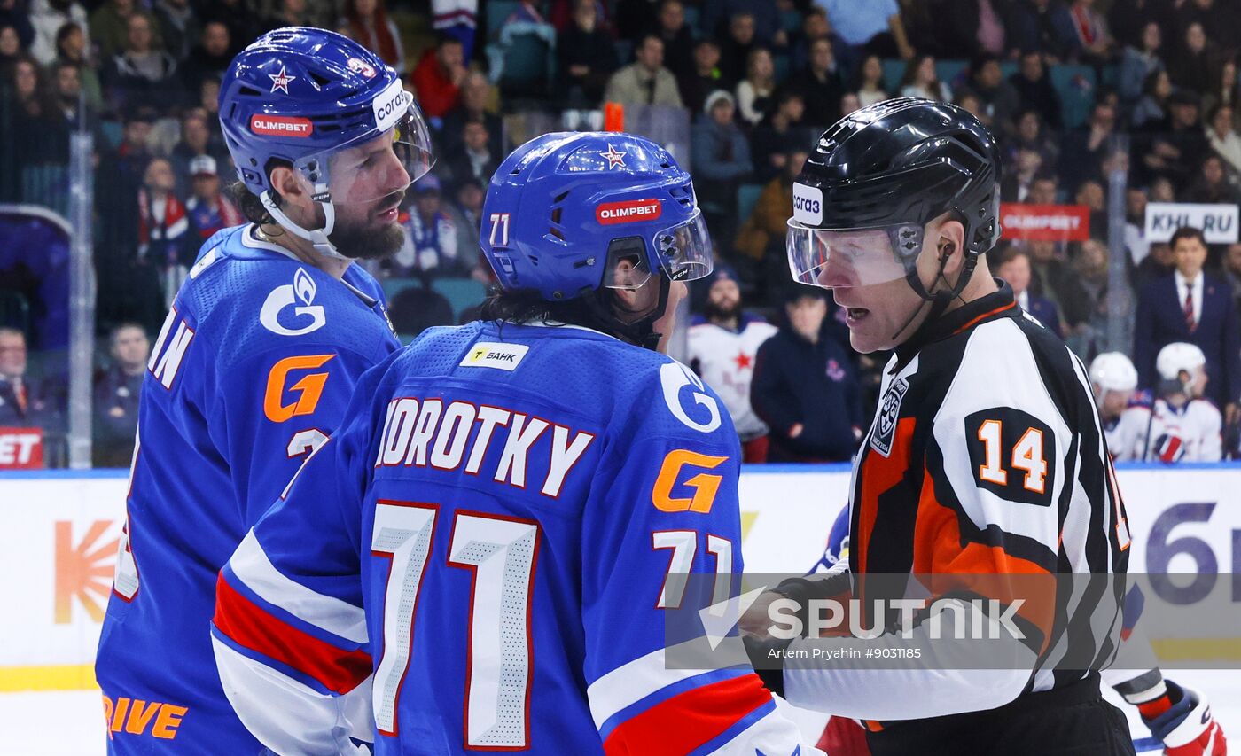 Russia Ice Hockey Kontinental League SKA - CSKA