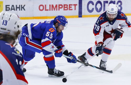 Russia Ice Hockey Kontinental League SKA - CSKA
