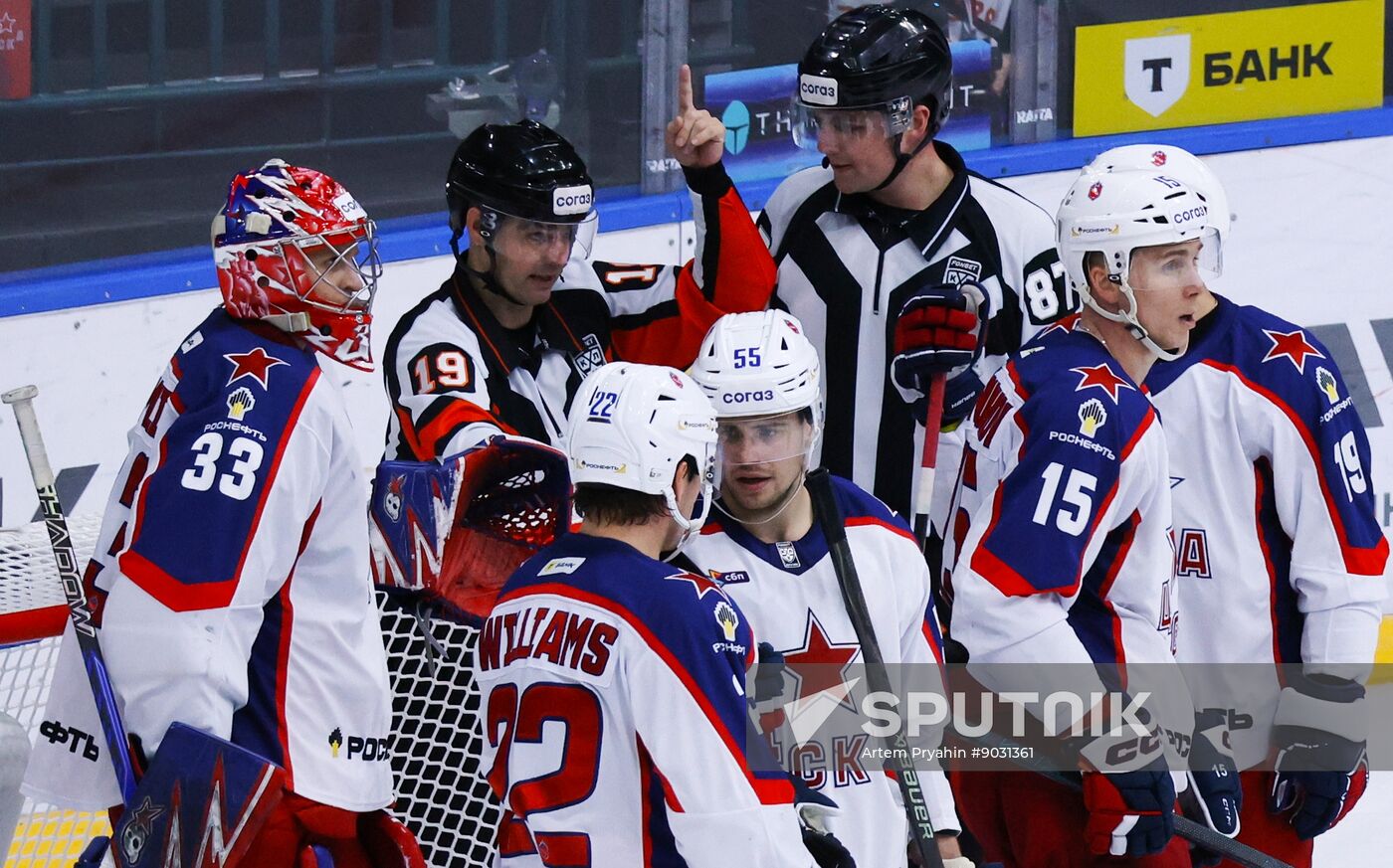Russia Ice Hockey Kontinental League SKA - CSKA