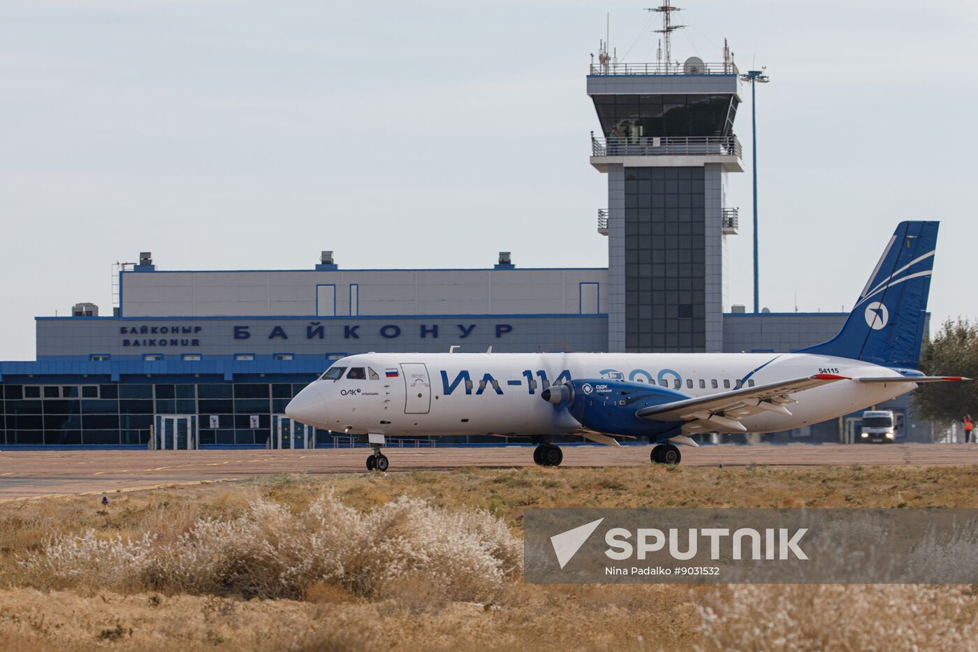 Russia New Il-114 Turboprop Aircraft Tests