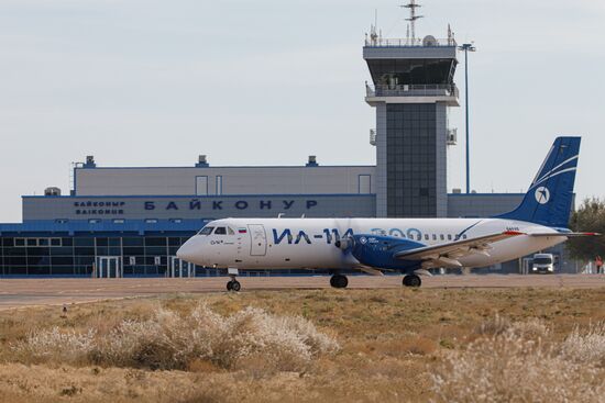 Russia New Il-114 Turboprop Aircraft Tests