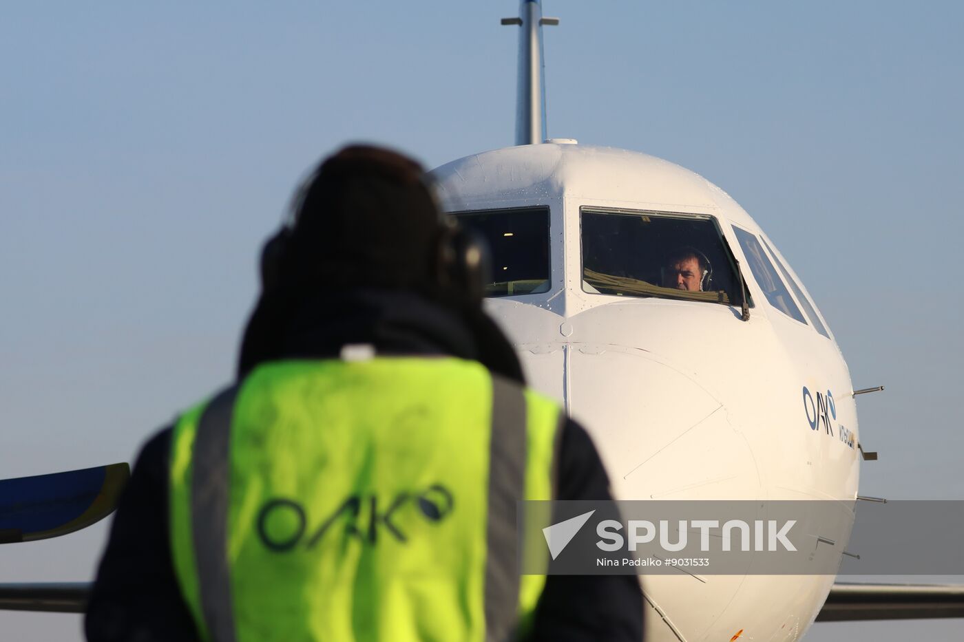 Russia New Il-114 Turboprop Aircraft Tests