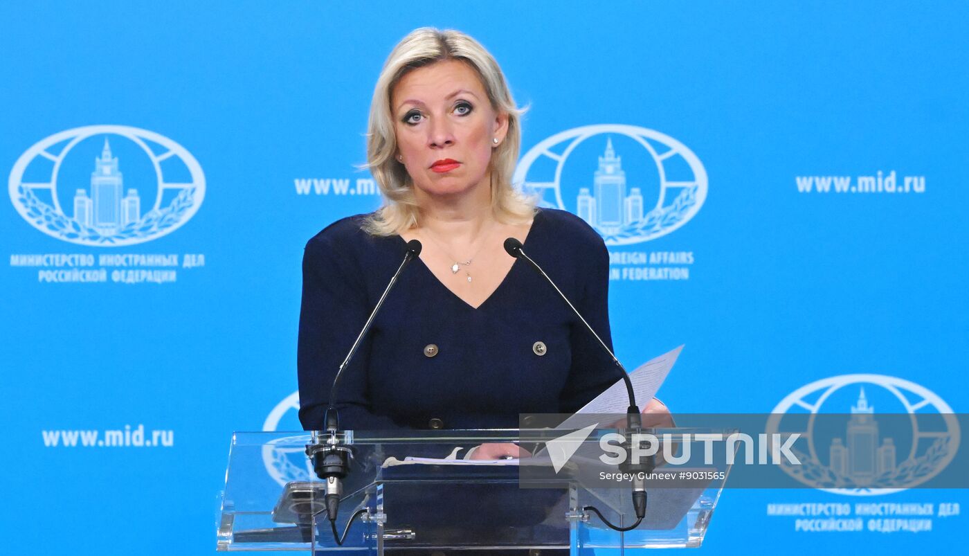Russia Zakharova Briefing