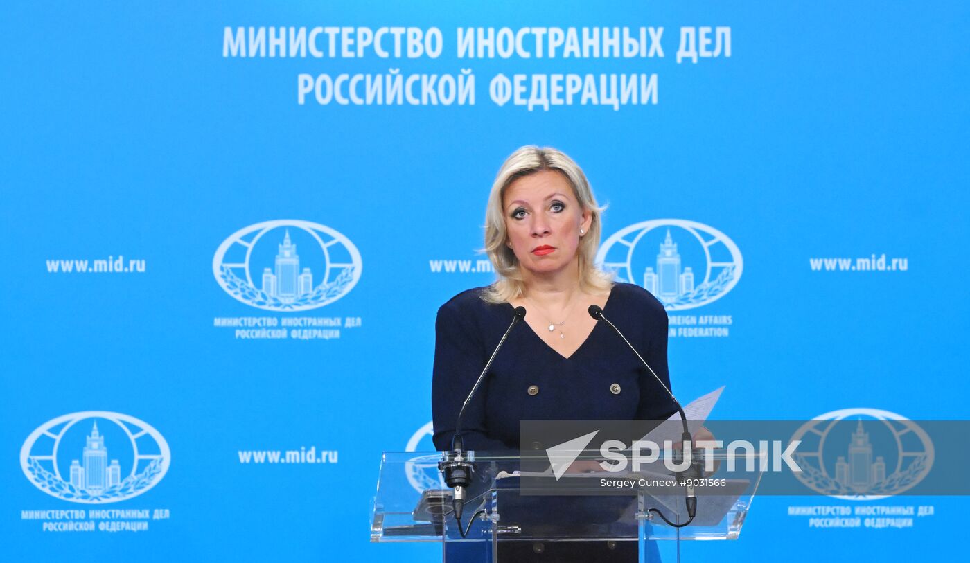 Russia Zakharova Briefing