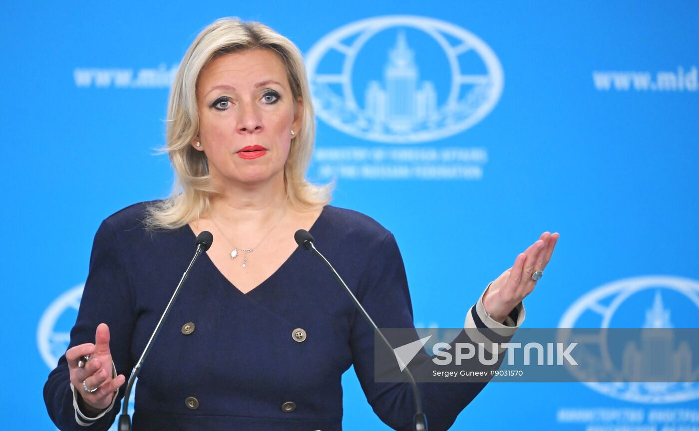 Russia Zakharova Briefing