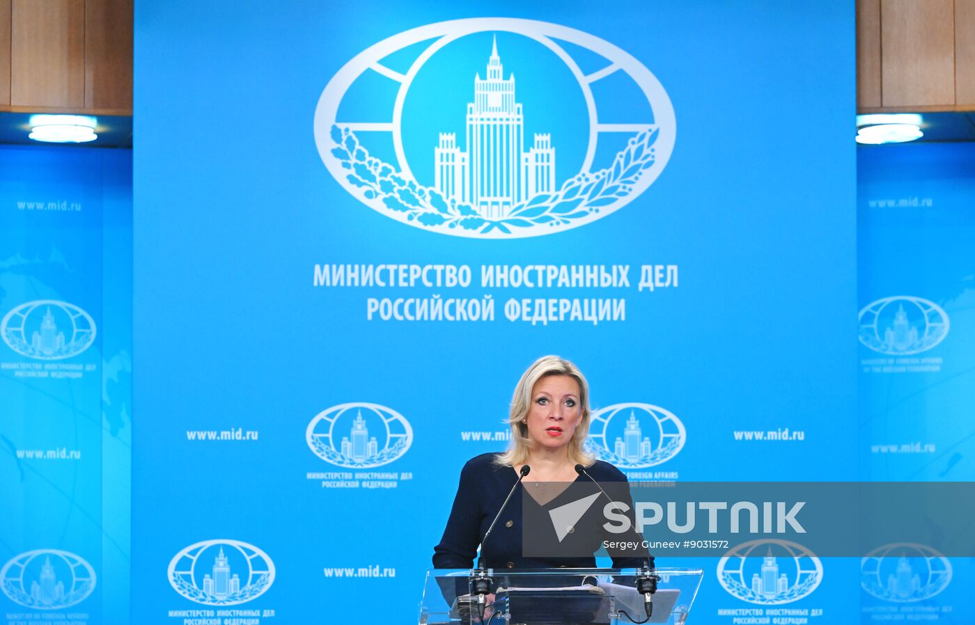 Russia Zakharova Briefing