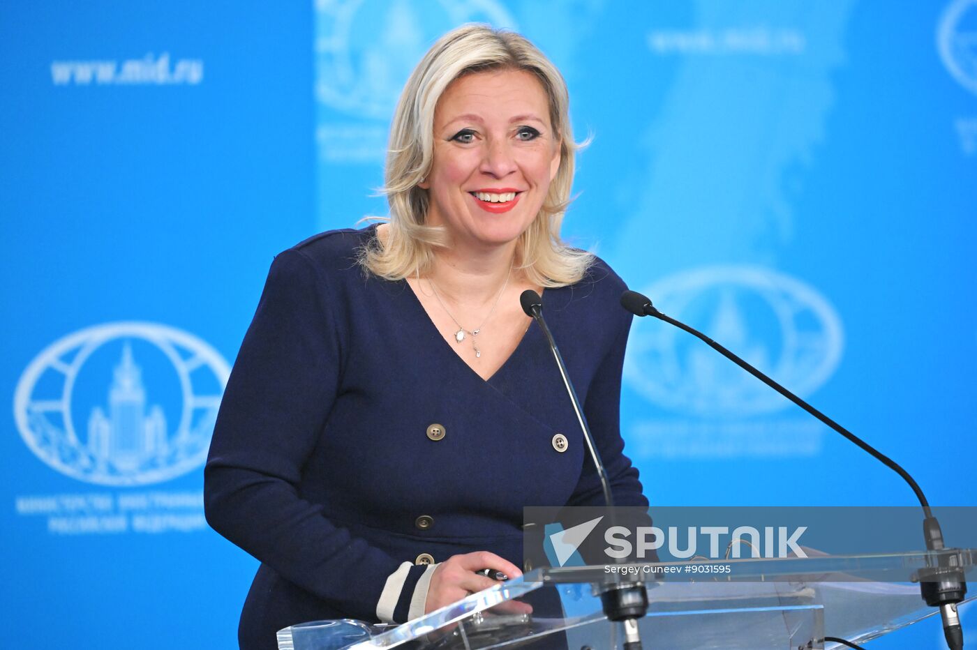 Russia Zakharova Briefing