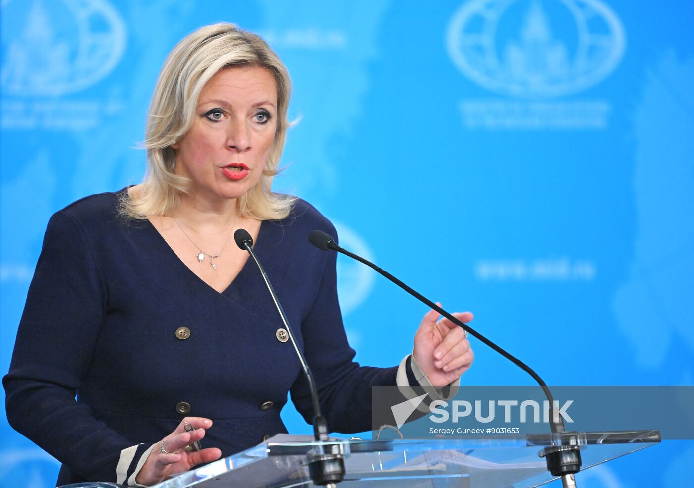 Russia Zakharova Briefing
