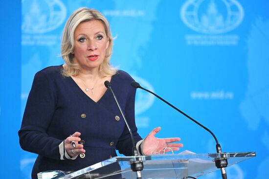 Russia Zakharova Briefing