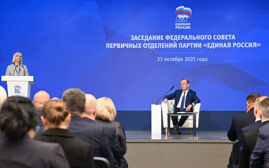 Russia UR Party Main Branches Council