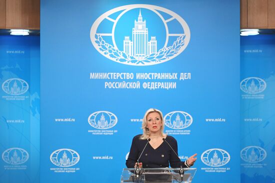 Russia Zakharova Briefing